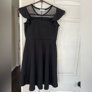 Elegant Black Sleeveless Dress